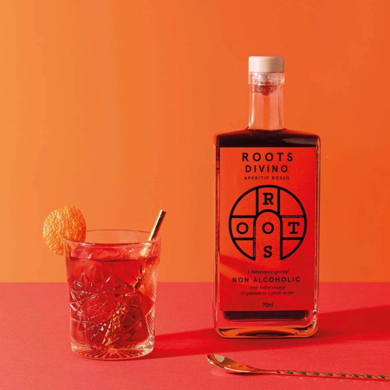 roots divino orange bottle vermouth