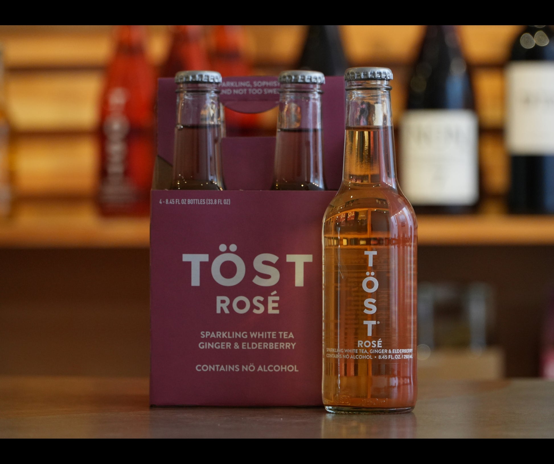 TÖST Sparkling white tea 4 Pack