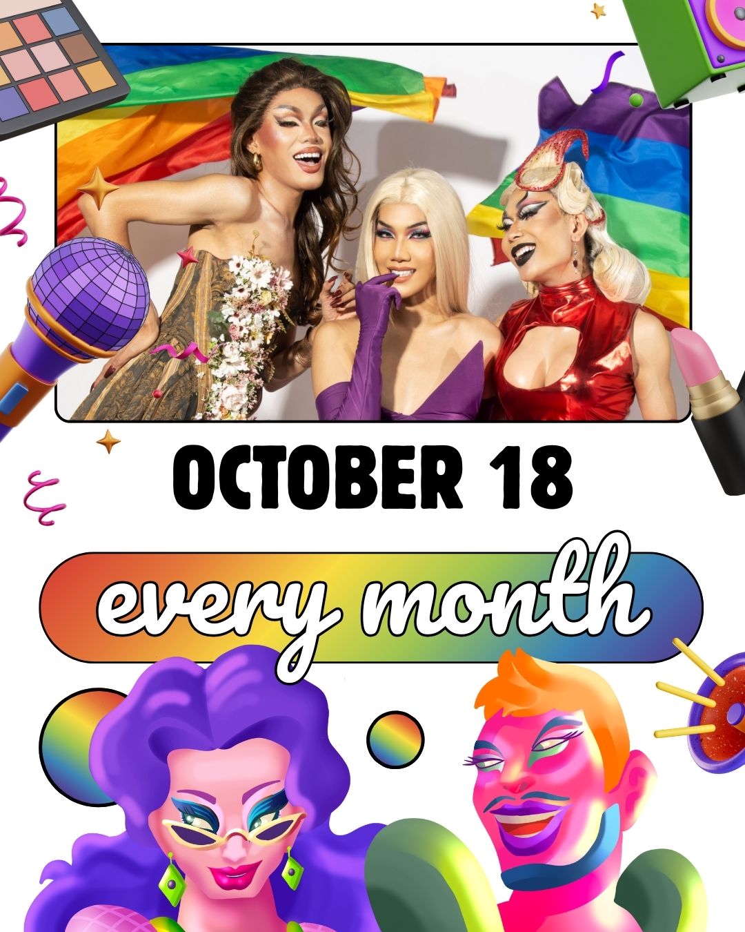 Drag & Delight Monthly Series