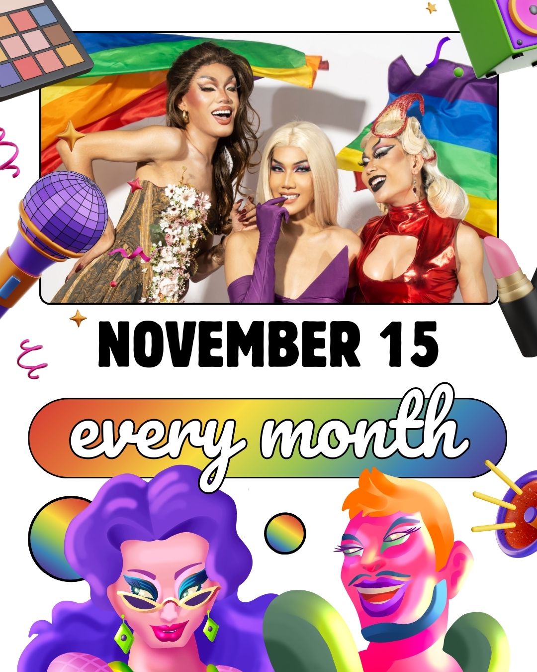 Drag & Delight Monthly Series