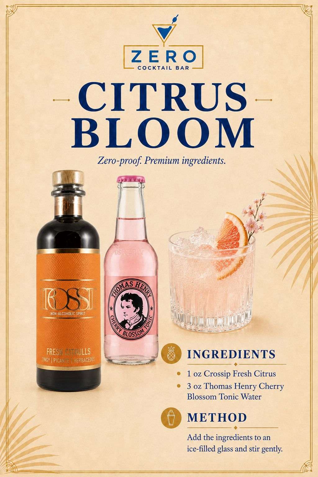 Citrus Blossom Cocktail