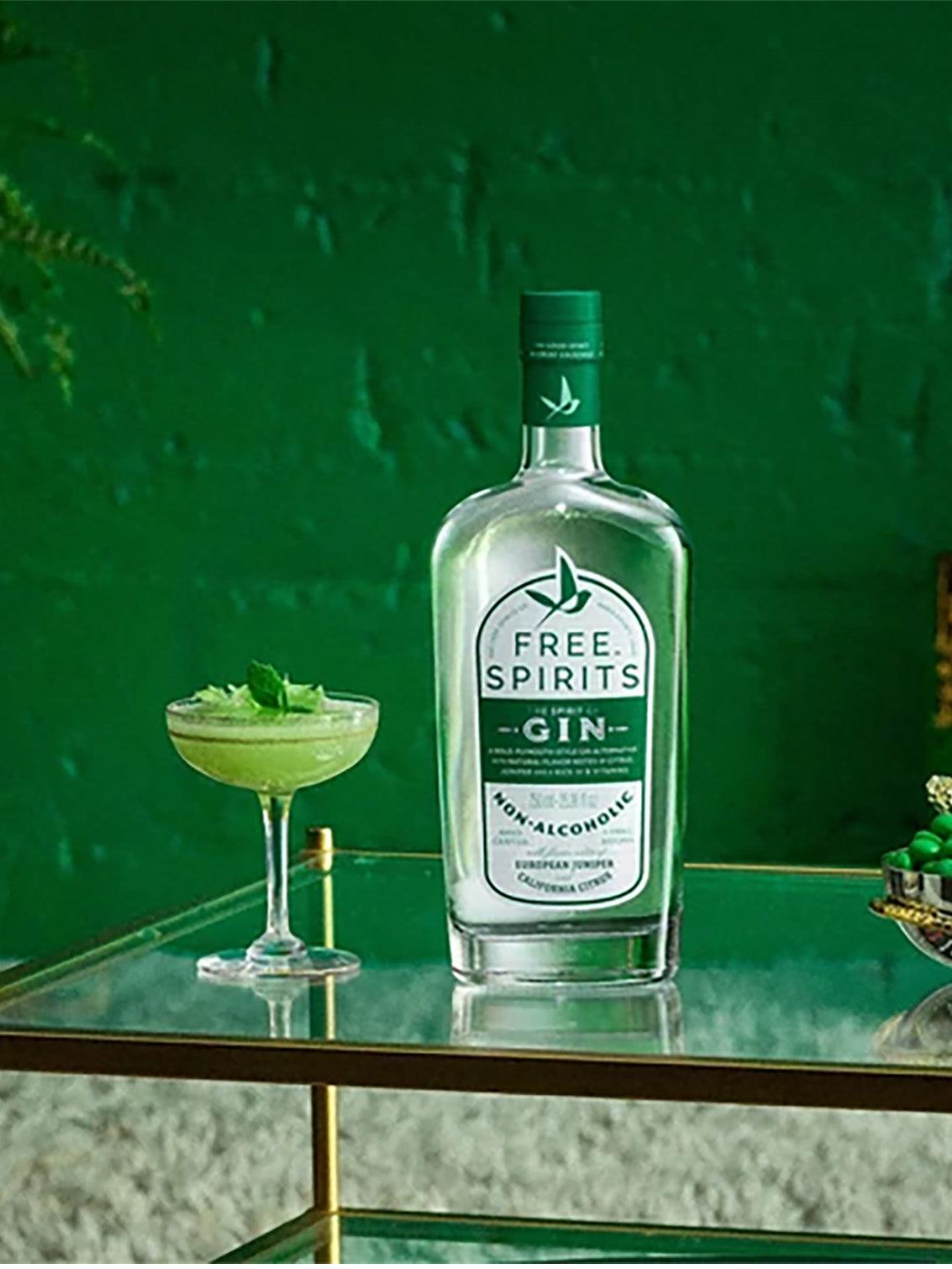 Free Spirits alternative GIN - ZERO Cocktail Bar, Tasting Room & Bottle Shop