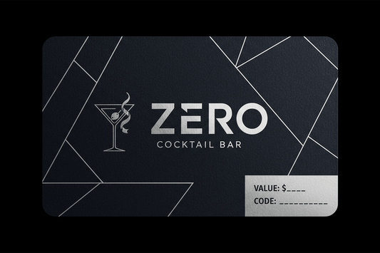 GIFT CARD FOR ZERO COCKTAIL BAR