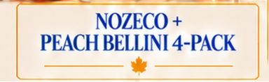 Nozeco + Peach Bellini