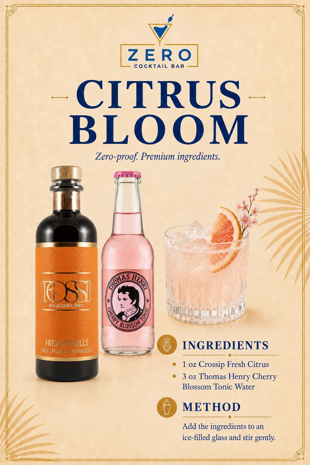 Citrus Blossom Cocktail
