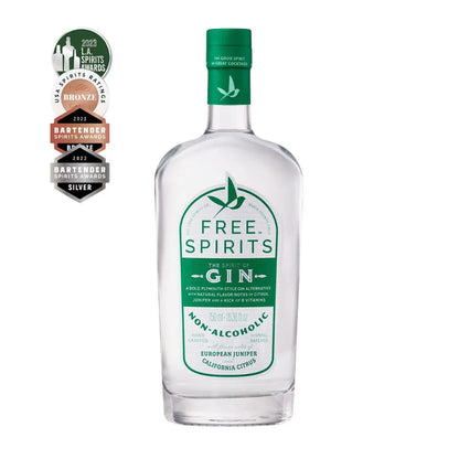 Free Spirits alternative GIN - ZERO Cocktail Bar, Tasting Room & Bottle Shop